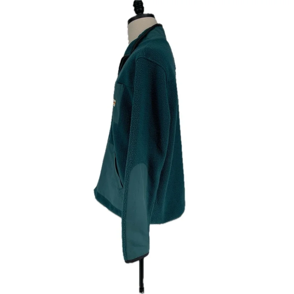 Howler Bros Men's Green Chisos‎ Fleece Jacket Large Pockets L Large
